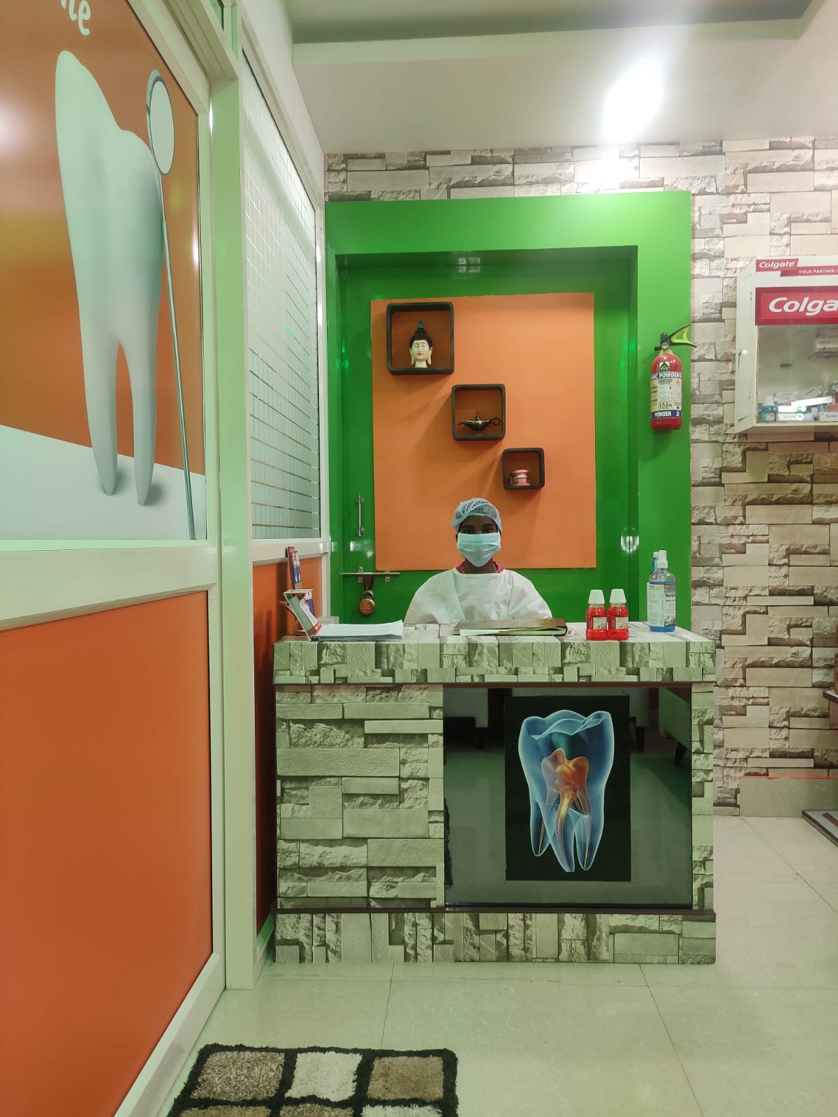 Dental treatment room at YourDentist Laser Dental Clinic in Bhubaneswar